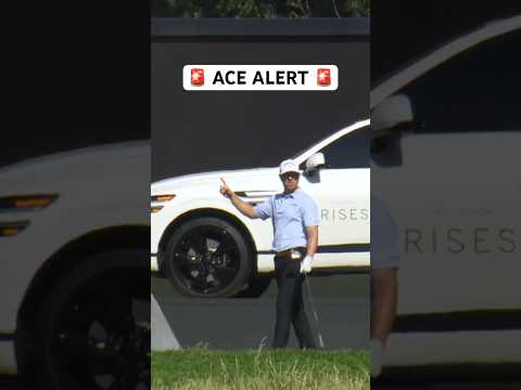 HOLE-IN-ONE for Max Greyserman! 🔥