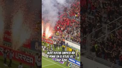 #AldoRocha cobra gran penal y #Atlas empata en Cuartos de Final vs #CruzAzul #LigaMx #Clausura2026