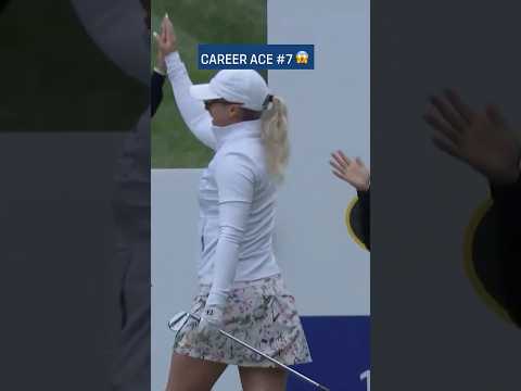 Jodi Ewart Shadoff’s 7th Career Hole-In-One 🤯⛳