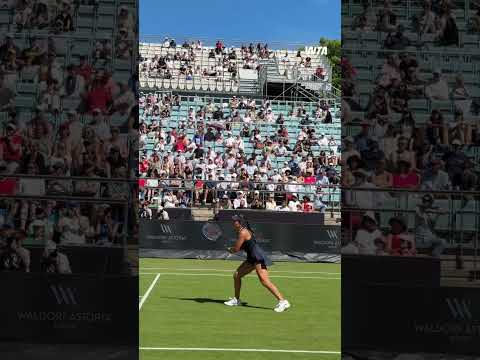 The 2024 champ moves on 💪 Jessica Pegula moves past Siniakova in straight sets! #wta #tennis