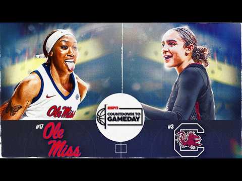 SEC SHOWDOWN 🚨 No. 3 South Carolina vs No. 17 Ole Miss | Countdown to Gameday 🔥