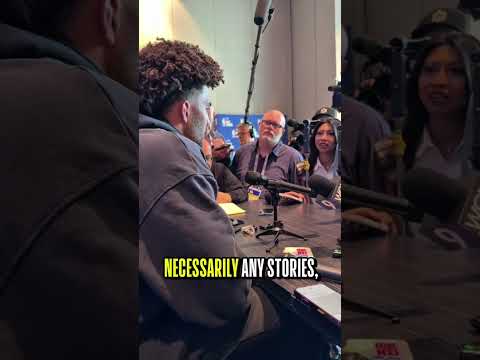 Cameron Boozer shares the advice his dad Carlos Boozer, a former NBA player said 🎙️