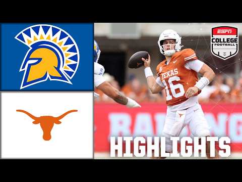San Jose State vs. Texas Longhorns | Full Game Highlights | ESPN College Football