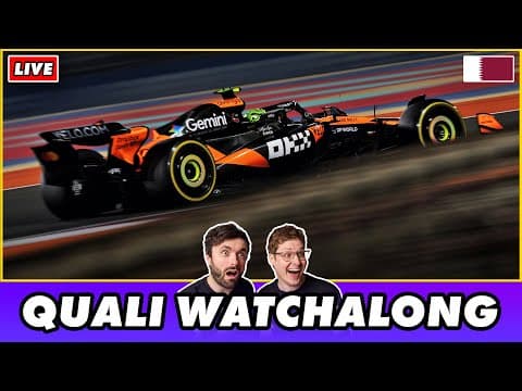2025 F1 Qatar Grand Prix Qualifying Watchalong