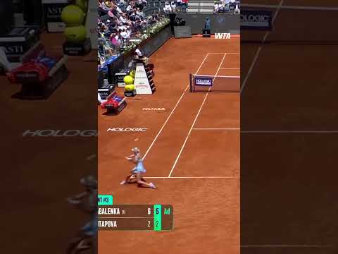 The No.1 seed Sabalenka faces Potapova & kicks off play on Rod Laver Arena! 🔥 #wta #tennis