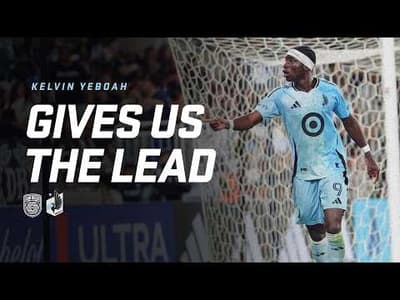 GOAL: Kelvin Yeboah Gives the Loons the Lead