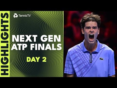 Jodar vs Budkov Kjaer, Blockx Battles Basavareddy ⚔️ | Next Gen ATP Finals Highlights Day 2