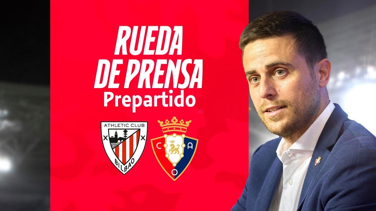 Rueda de prensa de Alessio Lisci prepartido Athletic Club - Osasuna | Club Atlético Osasuna