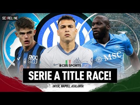 Who is going to win the Serie A? | Did Napoli give up the Scudetto to Inter? | CBS Sports Golazo