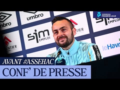 💬  Féminines / Avant AS Saint-Etienne - HAC, interview de Maxime Di Liberto