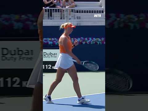 Next stop ➡️ Quarterfinals. Clara Tauson defeats Linette 6-4, 6-2. #DDFTennis