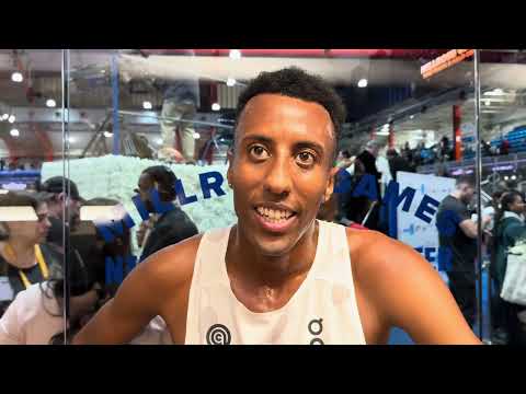 Yared Nuguse explains his change of tactics in 2026 Wanamaker Mile