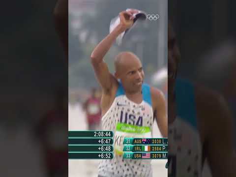 Mebrahtom Keflezighi's smooth finish at the Rio 2016 Olympic marathon!😎
