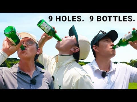 Can We Finish 9 Bottles of Soju in 9 Holes?