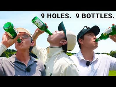 Can We Finish 9 Bottles of Soju in 9 Holes?
