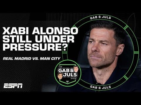 Real Madrid vs. Man City FULL REACTION! Alonso's future, Guardiola’s tactics & more! | ESPN FC