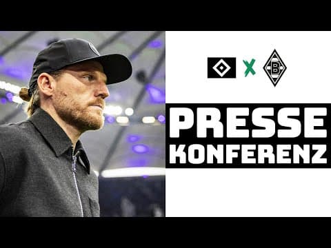 "Relativ zufrieden mit dem Punkt" | 🎙️ PK nach Hamburger SV - Borussia