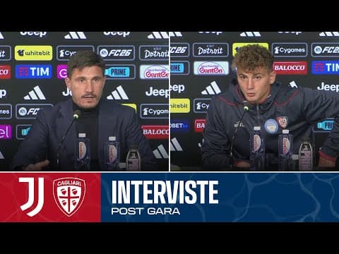 Post Gara | Pisacane e Esposito dopo Juventus-Cagliari | Serie A Enilive