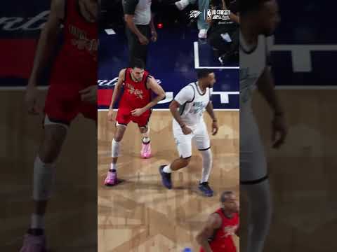 Chet’s first All-Star Game was a special one 🌟 #nbaallstar #okcthunder