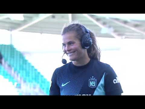 WATCH: Gotham FC's Katie Stengel speaks postmatch after quarterfinal gamewinner