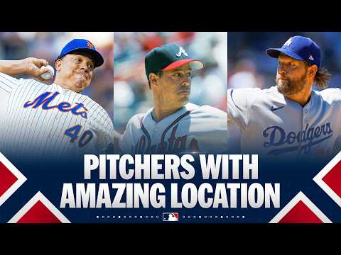 Pitchers with AMAZING location (Greg Maddux, Bartolo Colón, Zack Greinke & MORE) | MLB Highlights