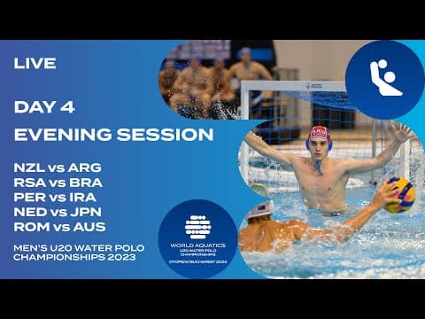 Day 4 | World Aquatics Men’s U20 Water Polo Championships 2023