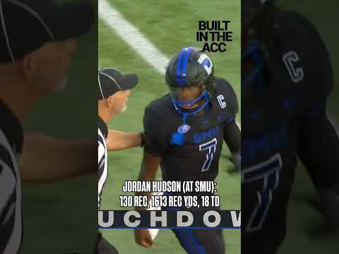 🫡 A dependable option in the passing game. Jordan Hudson is #BuiltInTheACC   #nfldraft #smumustangs