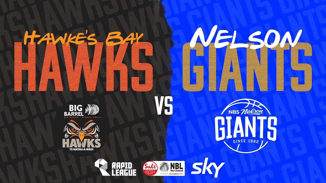 Hawke’s Bay Hawks v Nelson Giants | Full Basketball Game | @SalsNBL  2026