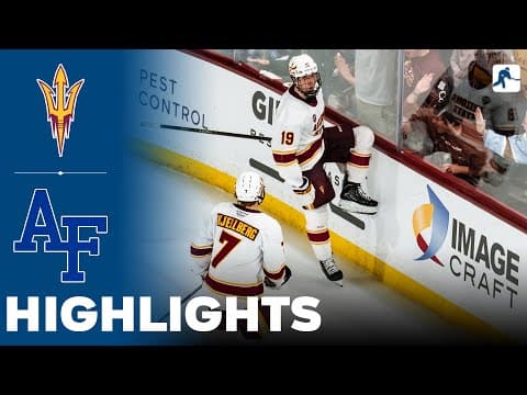 Arizona State vs Air Force | NCAA College Hockey | Highlights - January 03, 2026