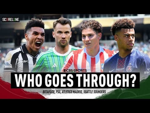 ALL to play for in Group B of the Club World Cup | Botafogo, Atlético, PSG, Seattle | Scoreline