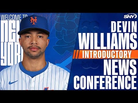 Devin Williams on Edwin Diaz potentially signing with Mets: 'More good arms is always a good thing.'