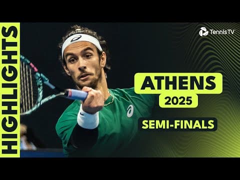 Musetti Takes On Korda; Djokovic Meets Hanfmann I Athens 2025 Semi-Final Highlights