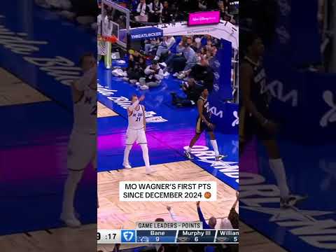 Mo Wagner secures the and-1 as his first pts since December 2024 🤩‼️