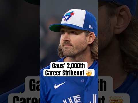 Kevin Gausman becomes just the SIXTH active player to reach 2,000 career strikeouts 😱 #BlueJays