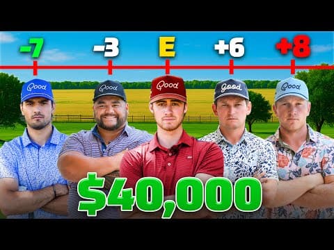 $40,000 Good Good Major Tournament | Round 3
