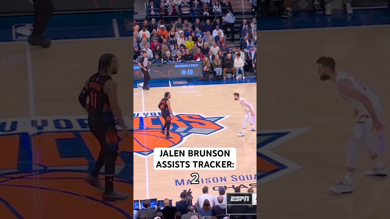 All of Jalen Brunson’s 14 assists in Game 2