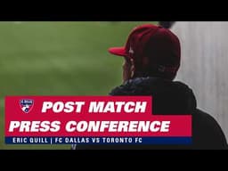FC Dallas vs. Toronto FC Postmatch Press Conference - February 21, 2026