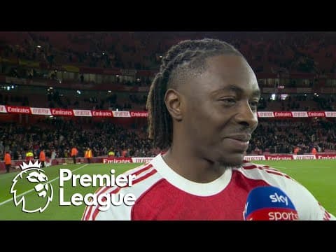 Eberechi Eze: 'Words can't explain' Arsenal hat-trick v. Spurs | Premier League | NBC Sports