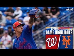 Mets vs Nationals (2/28/26) | Mets Highlights