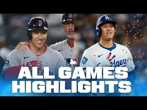 Highlights from ALL games on 9/30! (FOUR Wild Card Series games to start Postseason!)