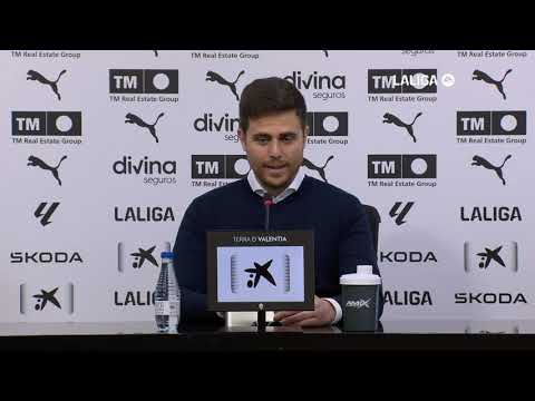 Rueda de prensa de Alessio Lisci pospartido Valencia-Osasuna
