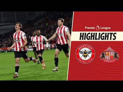Thiago and Yarmoliuk on target 🤩 | Brentford 3-0 Sunderland | Premier League Highlights