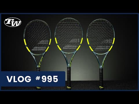 New Babolat Pure Aero Racquets Available For DEMO | What's Been Updated & 1st Impressions | VLOG 995