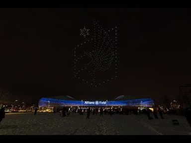 Minnesota United FC's 10 Year MLS Celebration Drone Show