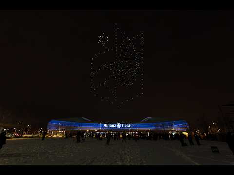 Minnesota United FC's 10 Year MLS Celebration Drone Show