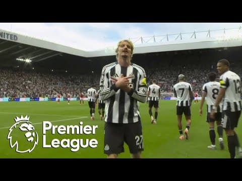 Nick Woltemade rises up to head in Newcastle's opener against Arsenal | Premier League | NBC Sports