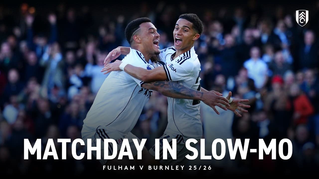 Game day in slow motion 📹 🎨 | Watch Raúl, King and Wilson score against Burnley