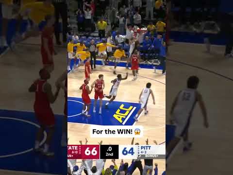 That was clutch 🥶 #pittpanthers #collegebasketball #basketball #ncaabasketball #collegesports