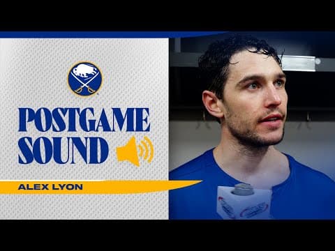 "That's What Good Teams Do" | Alex Lyon On "Hunkering In" In Buffalo Sabres Win Over Nashville