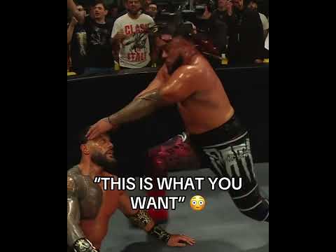 Jacob Fatu didn’t mince words before headbutting Roman Reigns 😯
